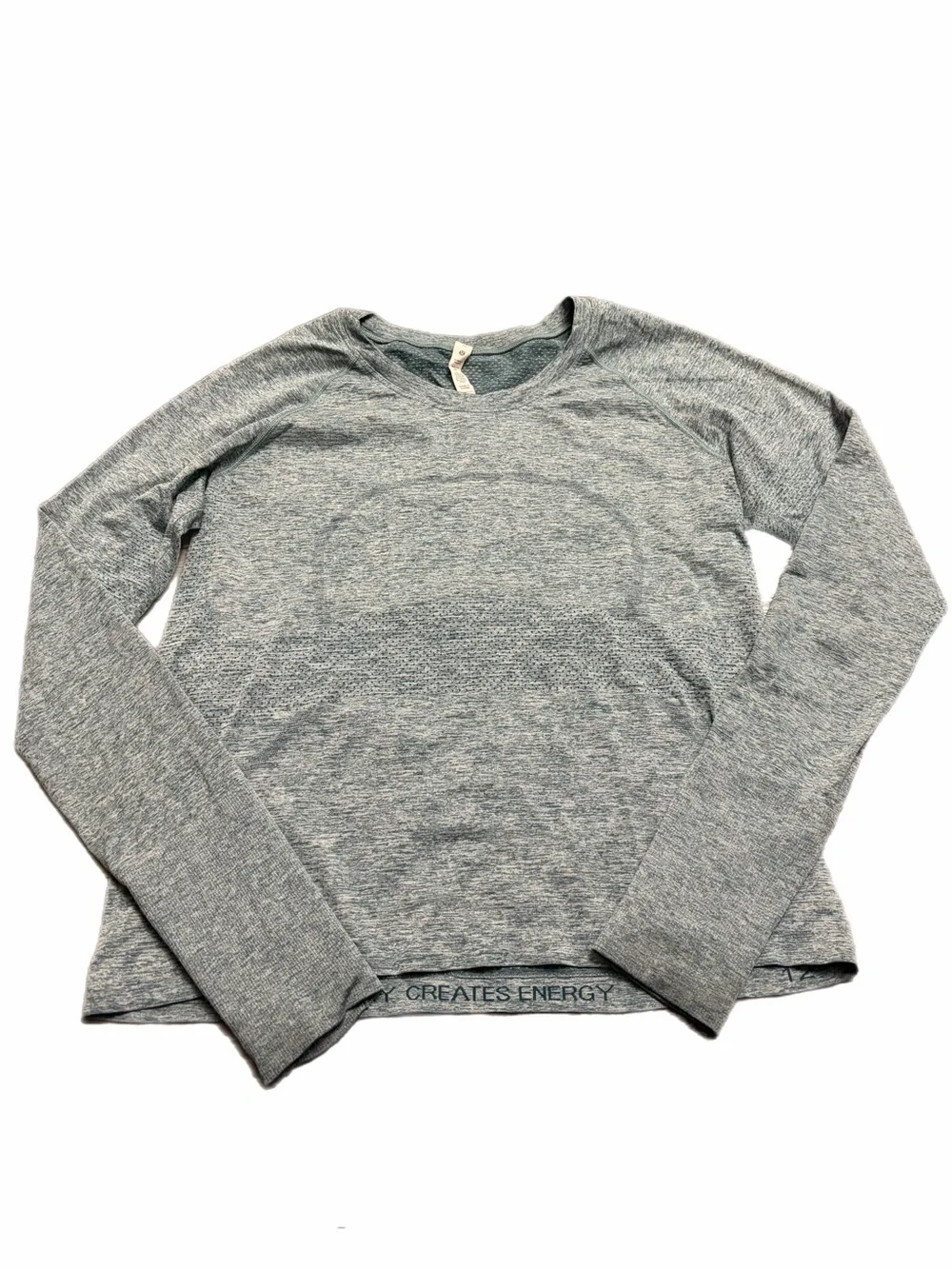 NWOT Lululemon Swiftly Tech Long-Sleeve Shirt 2.0 *Race (Green Jasper/White) 12